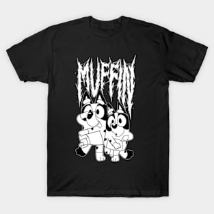 Muffin Bluey Metal T-Shirt